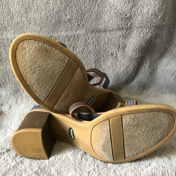 Comfy fall Dr. Scholl’s denim heels 🍂👡 - Picture 4 of 5